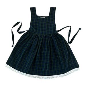 Anderson Innes Plaid Tartan Dress | Size 6 Girls | Made in Scotland